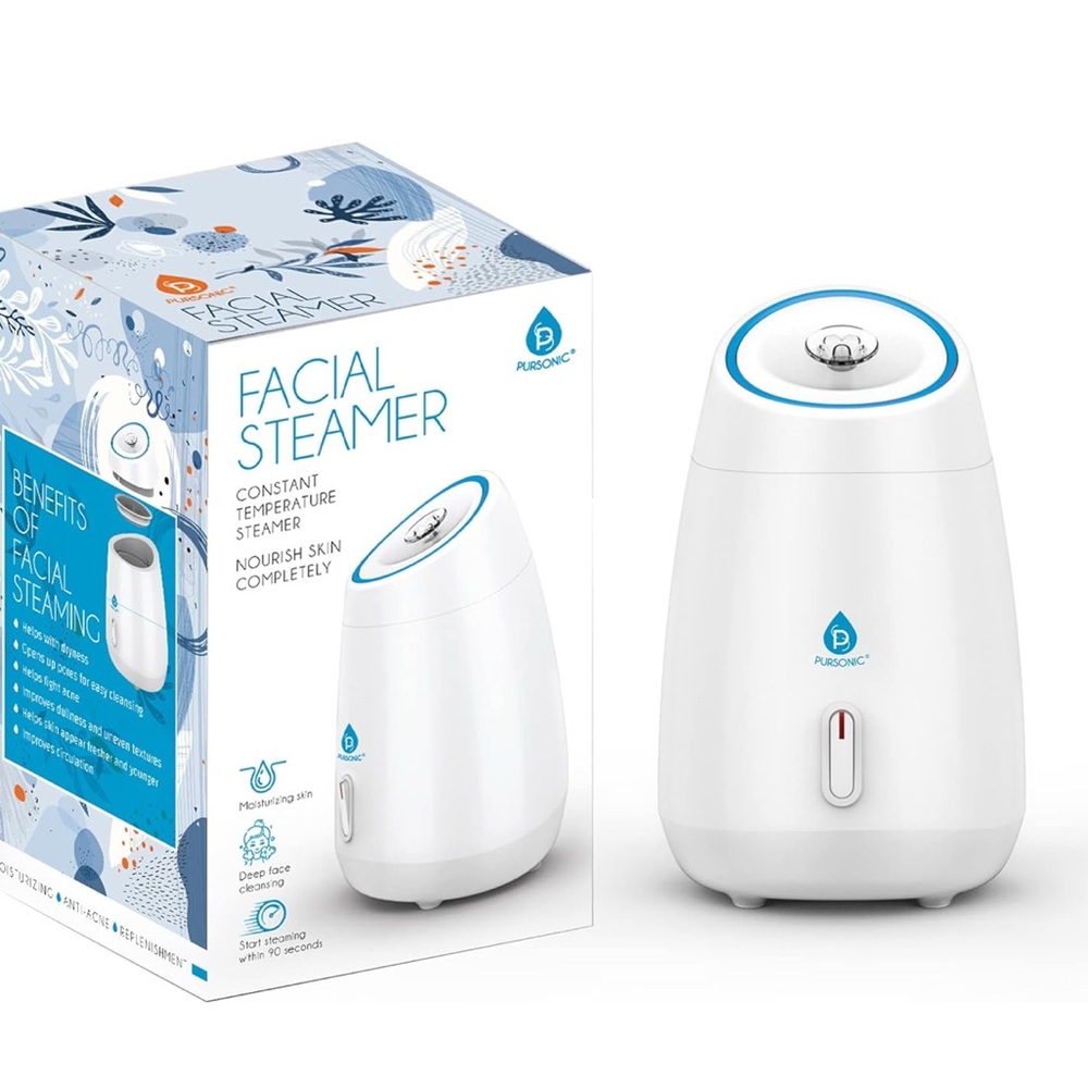 White Facial Steamer